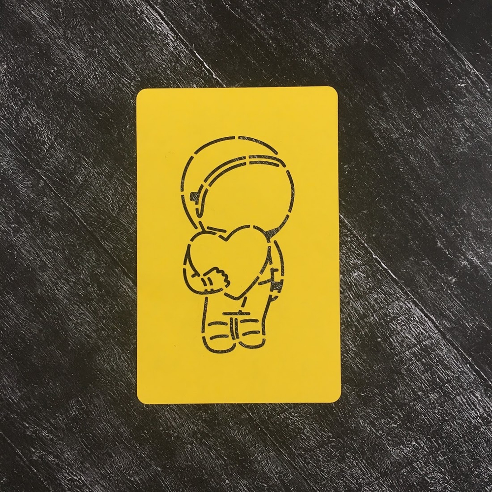 Космонавт №1 с сердцем