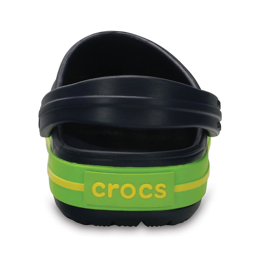 Детские сабо Crocs Crocband Navy/Volt Green
