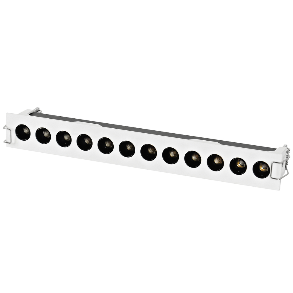 080346 Светильник GUARDA 18W 1150LM 26G БЕЛЫЙ МАТОВЫЙ/ЧЕРНЫЙ 4000K