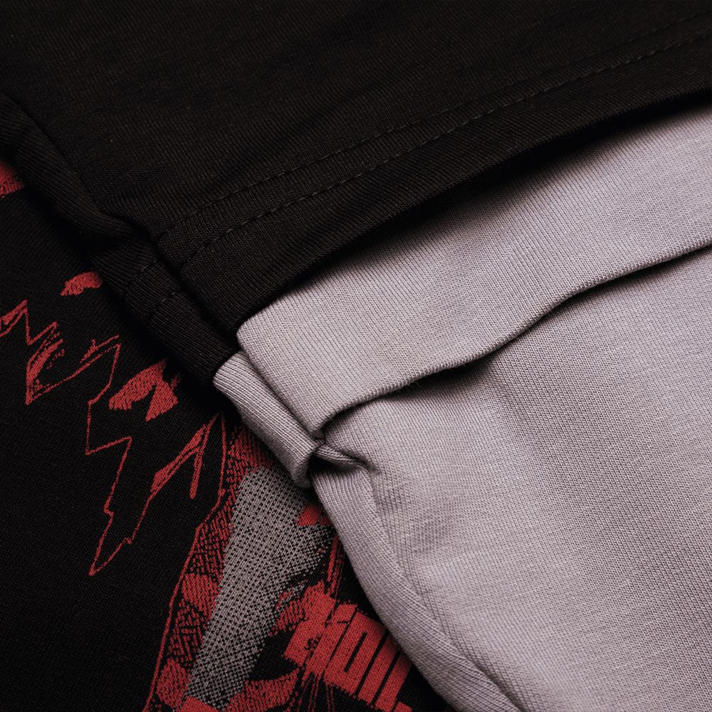 Лонгслив Heartz Double-Barreled Tour Layered Kimono черный