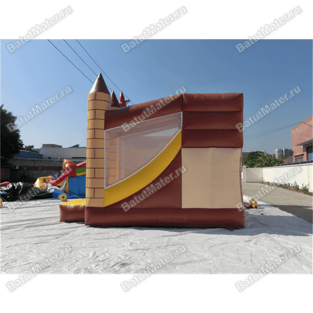 Коммерческий надувной батут "Школа волшебников"