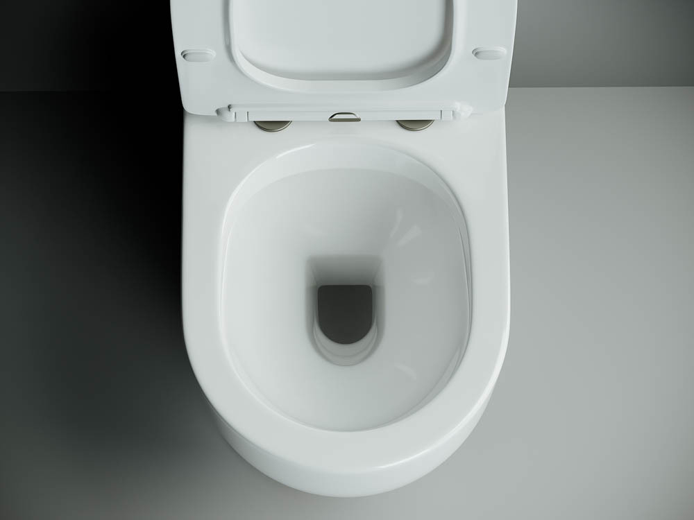 Унитаз-компакт Ceramica Nova Metropol Rimless с крышкой-сиденьем CN4001