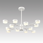 8265/12 COMFI LN26 233 металл, белый Люстра GX53 LED 12*7W 220V TORINA