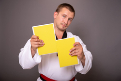 Доска для разбивания многоразовая желтая 5 мм