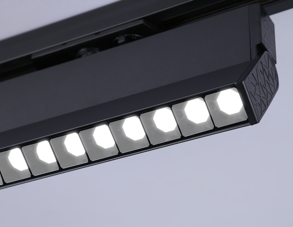 GL6819 BK черный LED 12W 4200K 24° 230*22*87