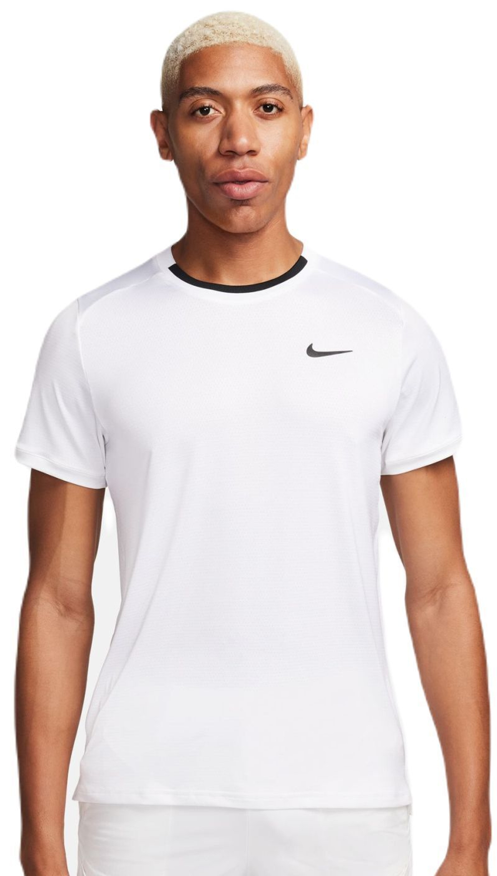 Мужская теннисная футболка Nike Court Dri-Fit Advantage Top - белый