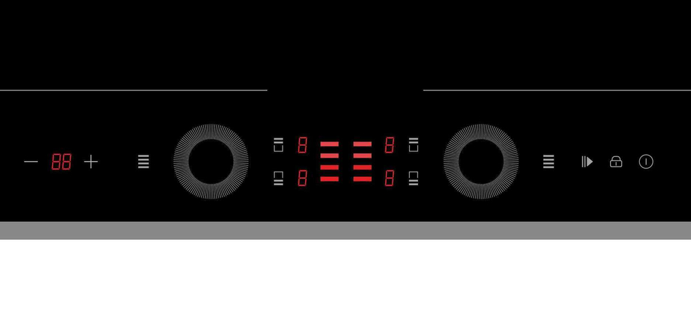 Электрическая варочная панель Korting HIB 68700 B Quadro