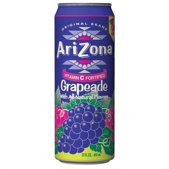 Холодный чай  "Аризона / Arizona Grapeade" 680мл