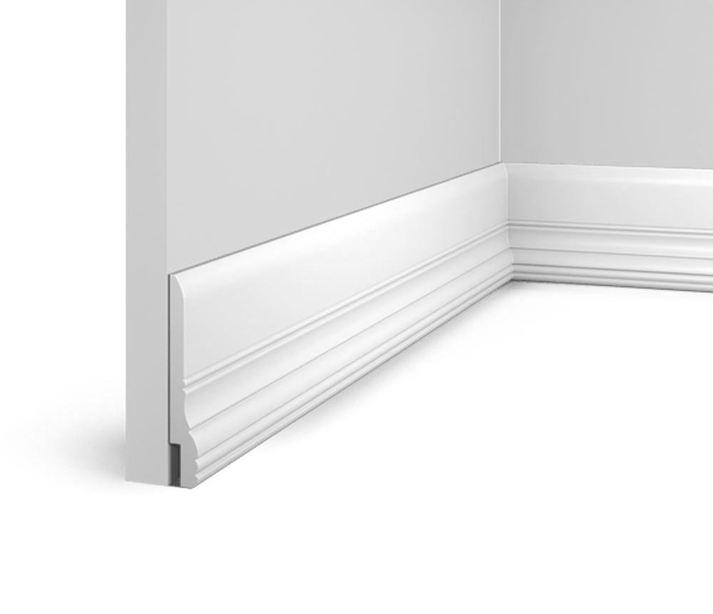 Плинтус HiWood, 90x13,7 мм