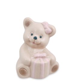 VS-474/3 Фигурка «Медвежонок с коробкой»