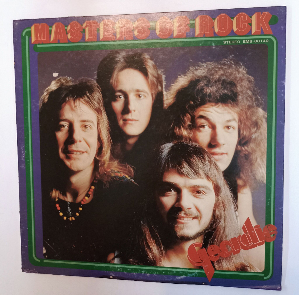 Винтажная виниловая пластинка LP Geordie Masters Of Rock (Japan 1975)