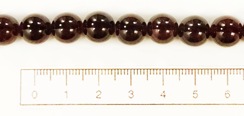 Бусы Гранат grbu001-10