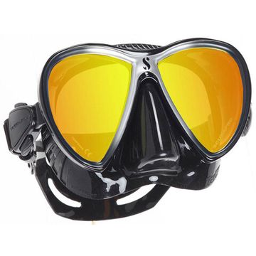 Маска Scubapro Synergy Twin Mirror с зеркальными линзами черный