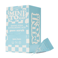Consly To Go Baking Soda & Hyaluronic Acid Pore Scrub Mini скраб для лица с содой и гиалуроновой кислотой