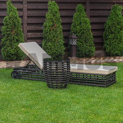 Шезлонг 1-х местный, коллекция Блисс