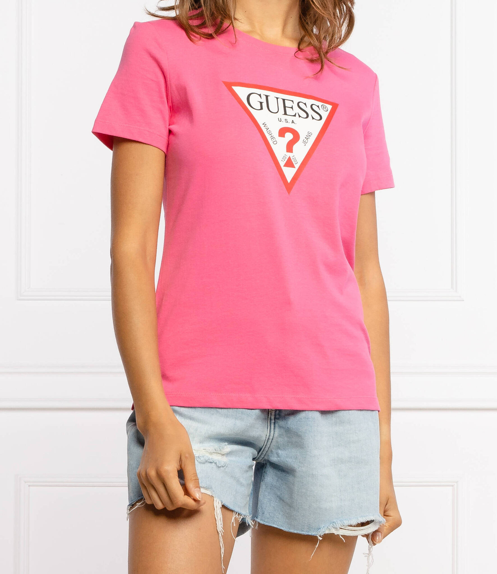 Футболка ORIGINAL GUESS - розовый(W1YI1B I3Z11)