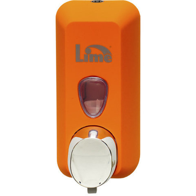 Диспенсер д/жидкого мыла в пакетах LIME Color 0,5л оранжевый (A 71501ARS)