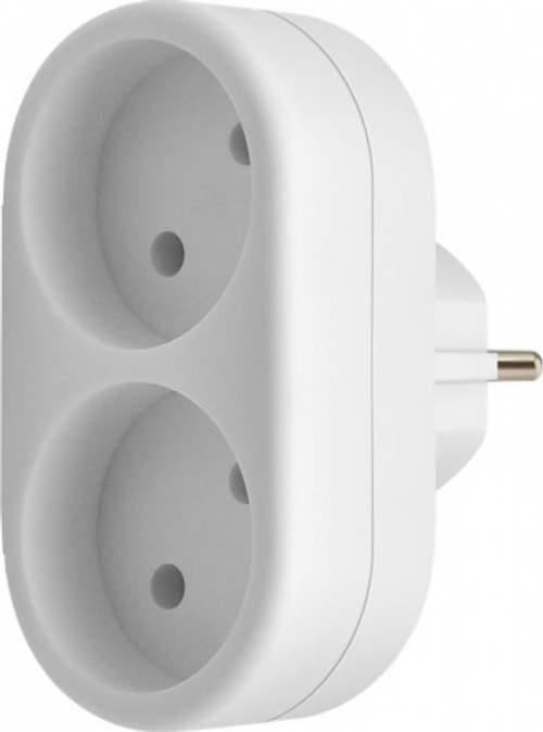 Разветвитель (тройник) Defender TA-02 2 роз.