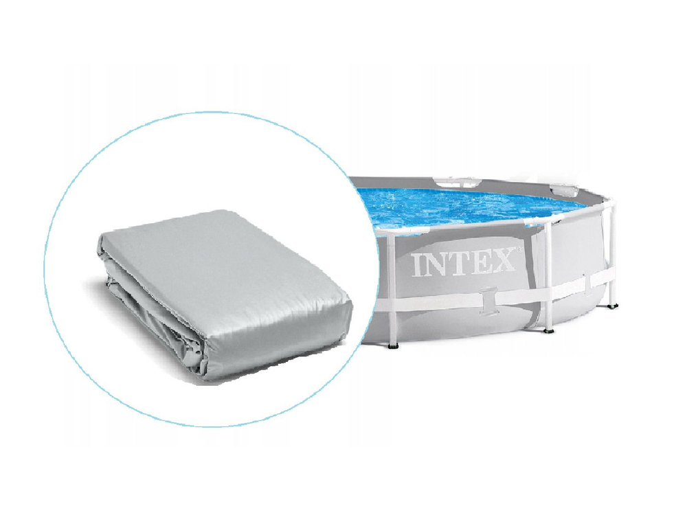 Чаша Intex 10085 для круглого каркасного бассейна 366х76 см