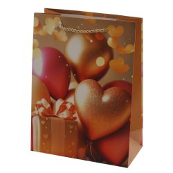 GAEM Пакет подарочный S (бумага 210г/м2, блок микс 12шт), L17,5 W9 H24 см, 4в.