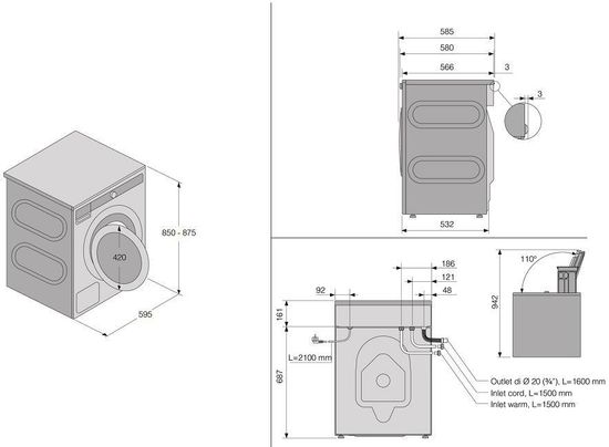 Стиральная машина Asko W2084.W/3