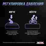 Надувная подушка «LandBag» для байк-прыжков и трюков, 8×8×2,5 м