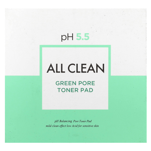 Heimish, All Clean, тонизирующие прокладки с зелеными порами, 75 шт., 300 г (10,58 унции)