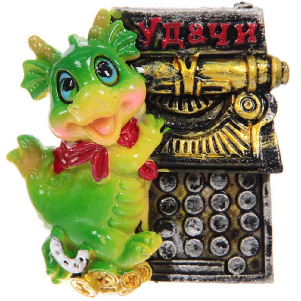 Магнит «Пожелания от Дракоши» 6,5*7 см, микс