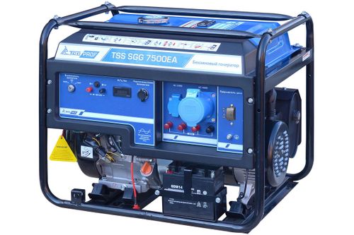 Генератор бензиновый TSS SGG 7500ЕA - [7.5 кВт / 33 А] с блоком АВР