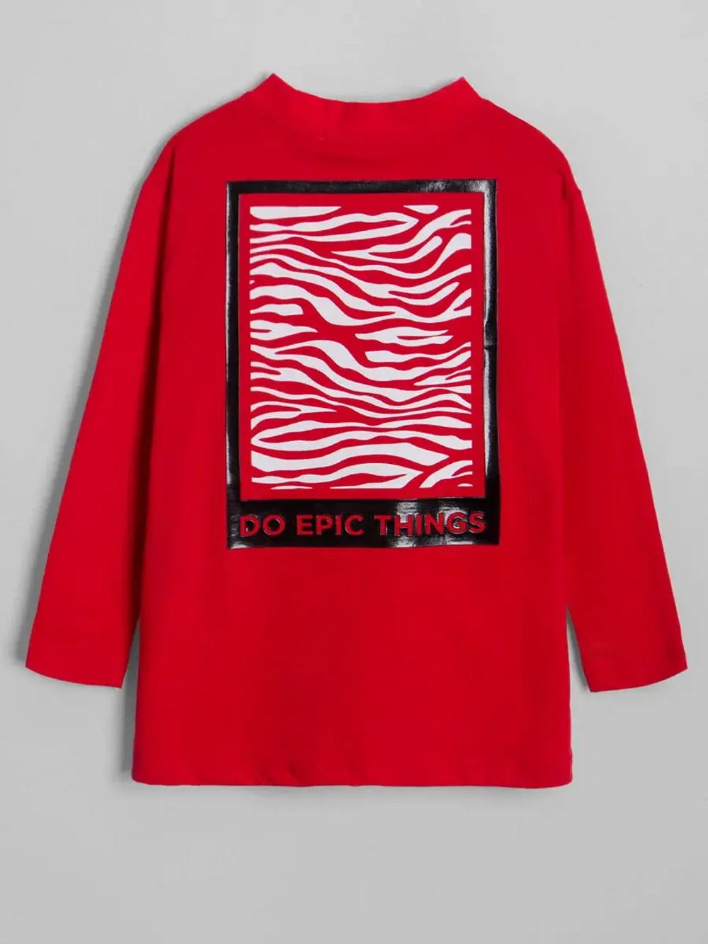 Красный костюм для девочки на весну с леггинсами