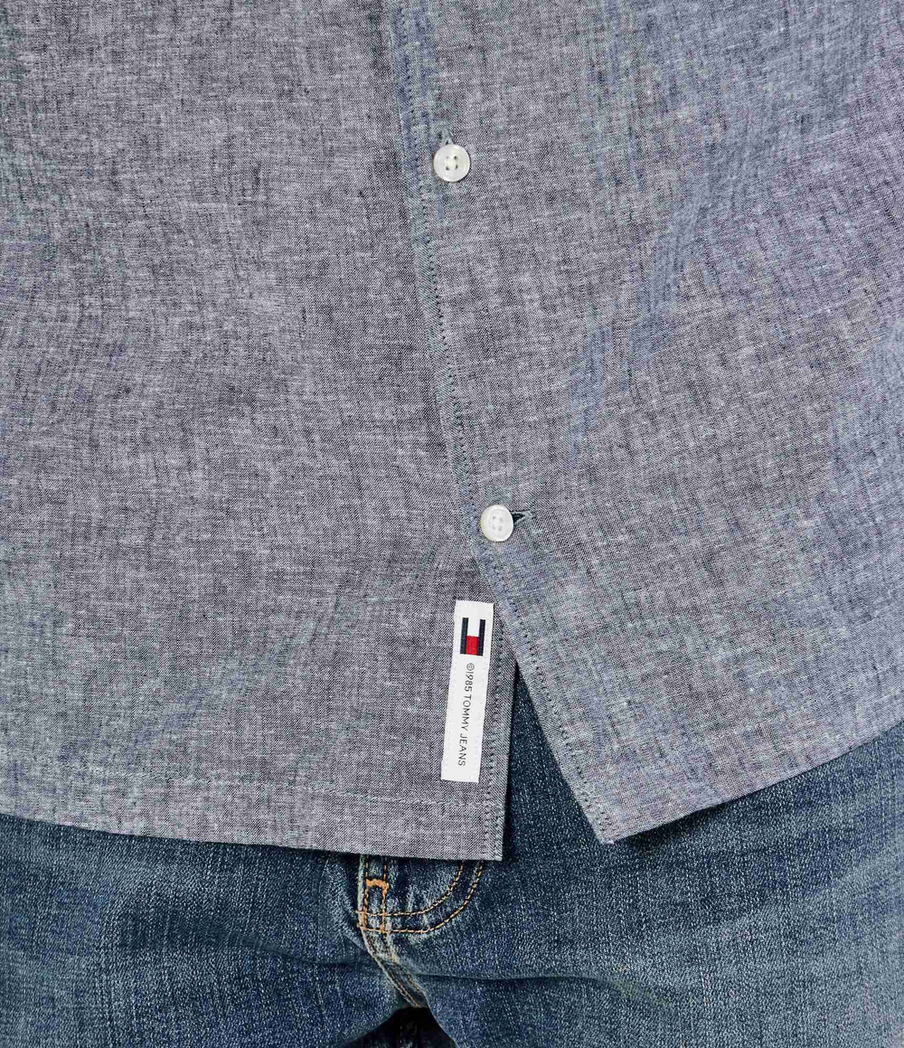 Рубашка Tommy Jeans - голубой(DM0DM20895)