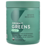 Sports Research, Органическая зелень, оригинальная, 300 г (10,58 унции)