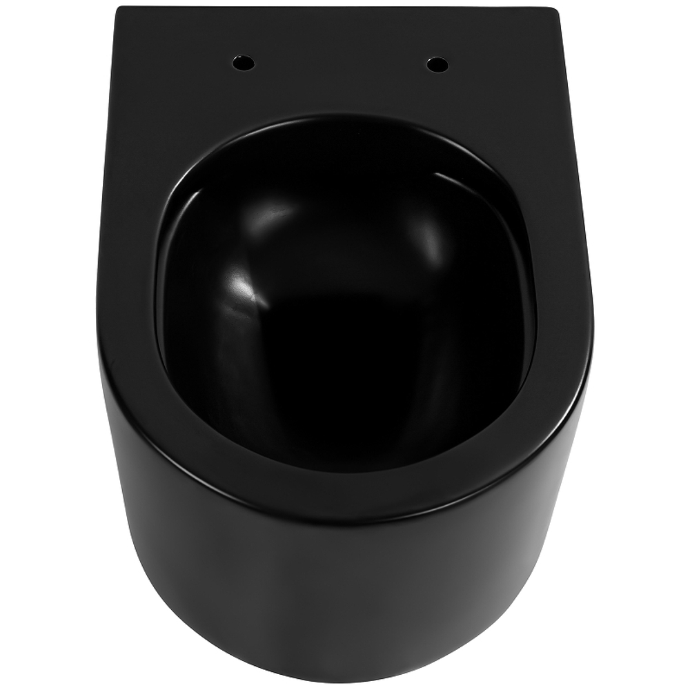 Унитаз Aquatek Мия AQ2004-MB подвесной Черный матовый с сиденьем Микролифт