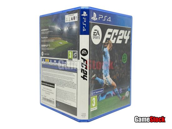 PS4 FC 24 (FIFA 24) (Б/У, Полностью на русском языке, CUSA-40325)
