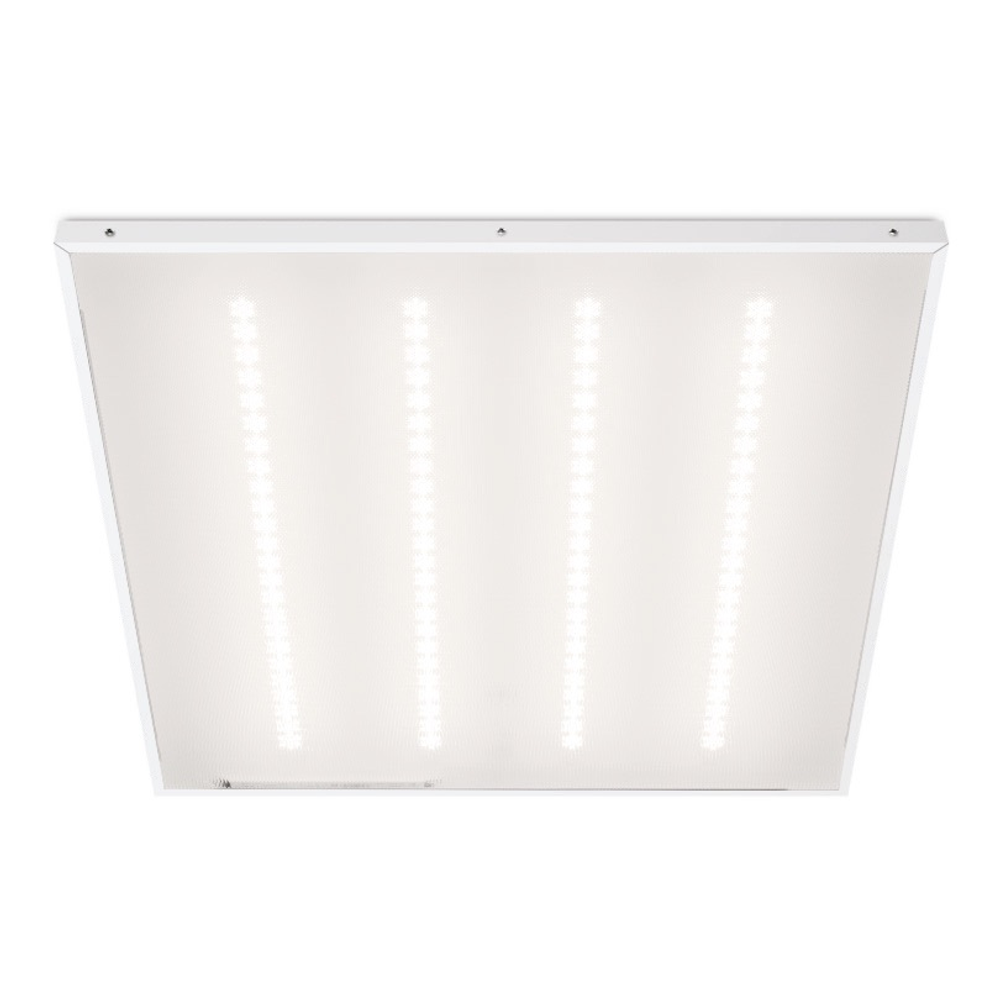 Светильник LED-панель ДВО/ДПО Грильято  32Вт 4000К IP40 Микропризма 4000лм 588х588х25мм WOLTA STD