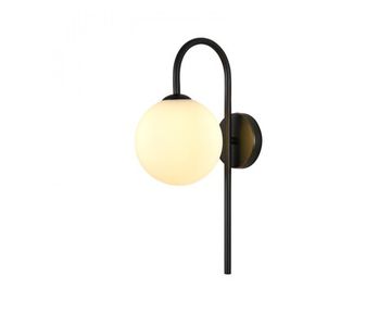 Бра 1*G9 3841/A black+gold черный/золото Newport