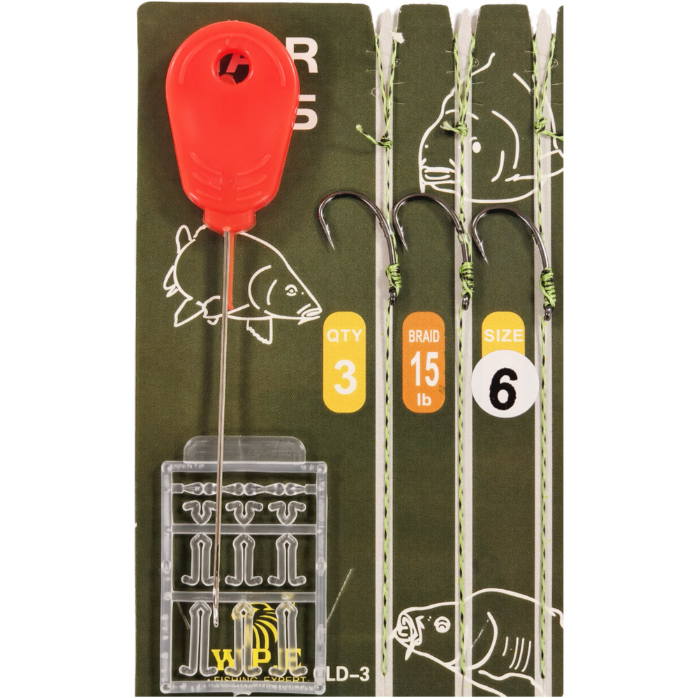 Поводок карповый оснащенный №6