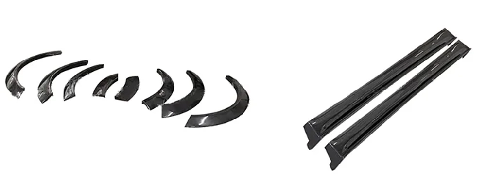 Карбоновый спойлер для Tesla Model X Тесла