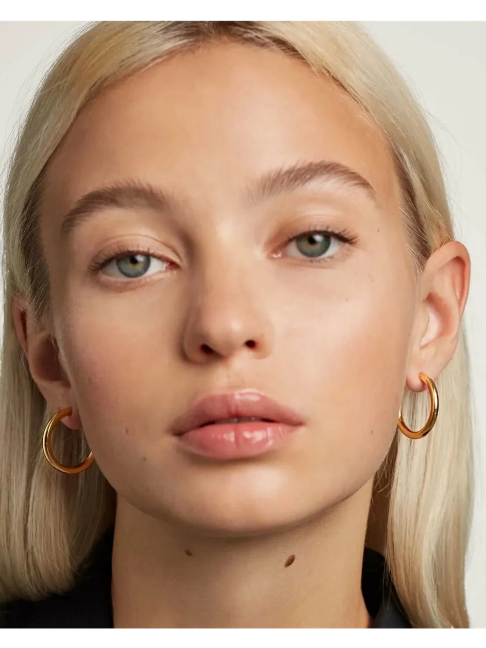 Серьги Supreme Cloud серебро 925 пробы покрытое золотом