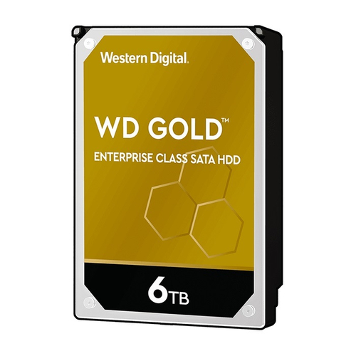 Жесткий диск HDD 6.0Tb Western Digital SATA-III, 256Mb, 7200rpm WD Gold (WD6003FRYZ)