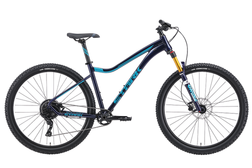 Велосипед 29" Stark'24 Tactic 29.5 HD р.18" темно синий/темно бирюзовый