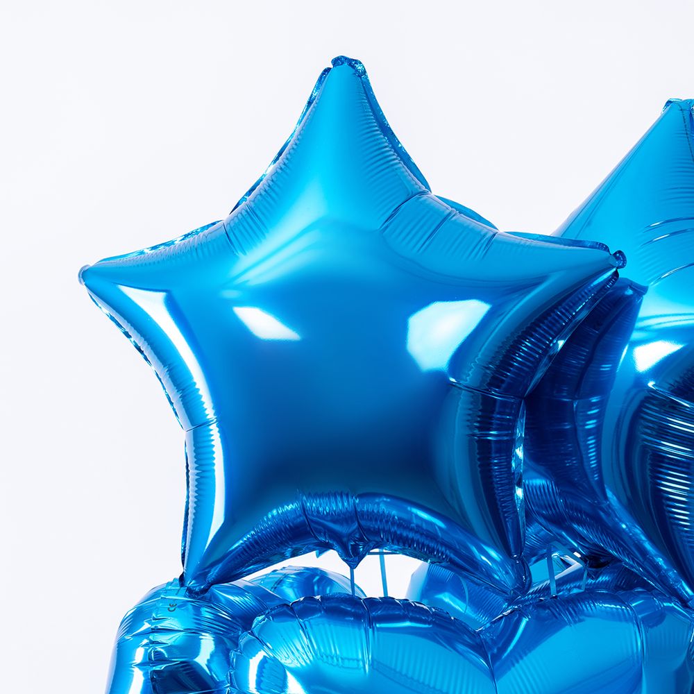 F Шар Звезда 18''/46 см, Синий (БГ-15)  Изображение2