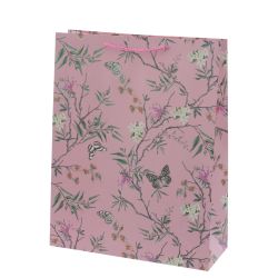 GAEM Пакет подарочный L (бумага 210г/м2, блок микс 12шт), L31 W12 H40 см, 4в.