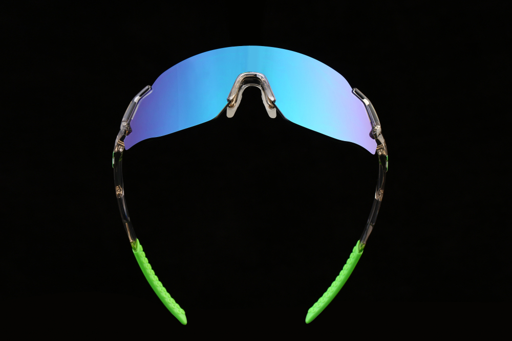 Спортивные очки HILX Savage (L) Shiny Crystal Grey Green / Green Lens