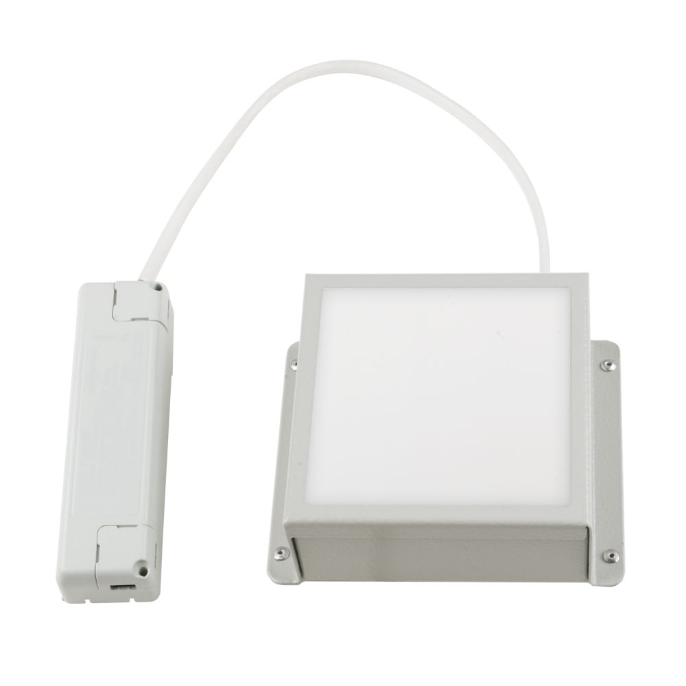 ULP-0808 7W-4000К IP40 GRILYATO OPAL WHITE Светильник светодиодный потолочный встраиваемый. Белый свет 4000K. 788Лм. Для ячеек 86х86мм. Корпус белый. В комплекте с и-п. ТМ Uniel