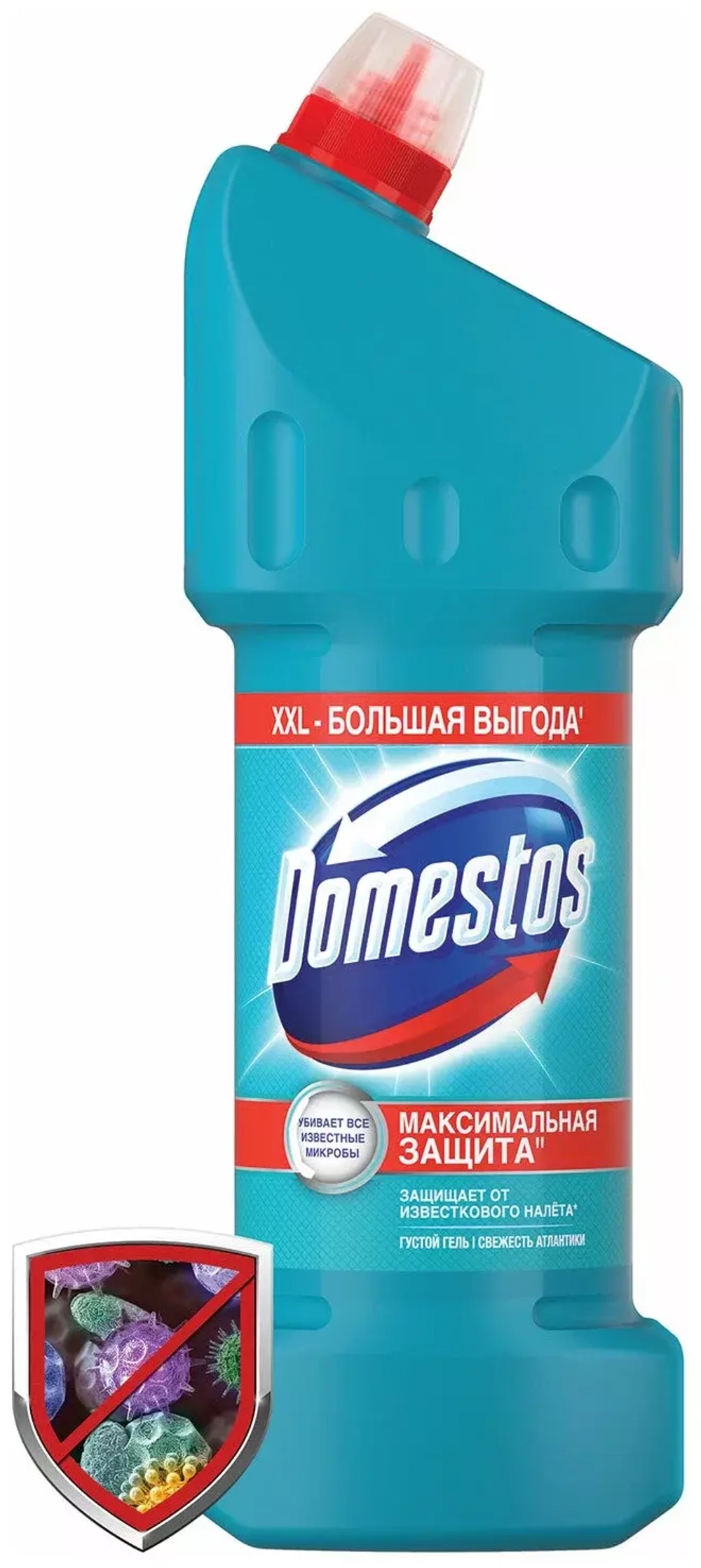 Domestos гель универсальный Двойная сила Свежесть Атлантики, 1.5 л