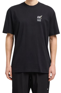 Мужская теннисная футболка EA7 Man Jersey - черный