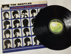 Винтажная виниловая пластинка LP The Beatles A Hard Days Night Вечер Трудного Дня (Japan 1976) (No Obi)