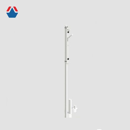 Стойки волейбольные стальные из профиля 50х50 стационарные универсальные с храповиком( СО СТАКАНАМИ)