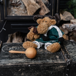 Деревянная погремушка из кедра с наполнением из пшена. WT5